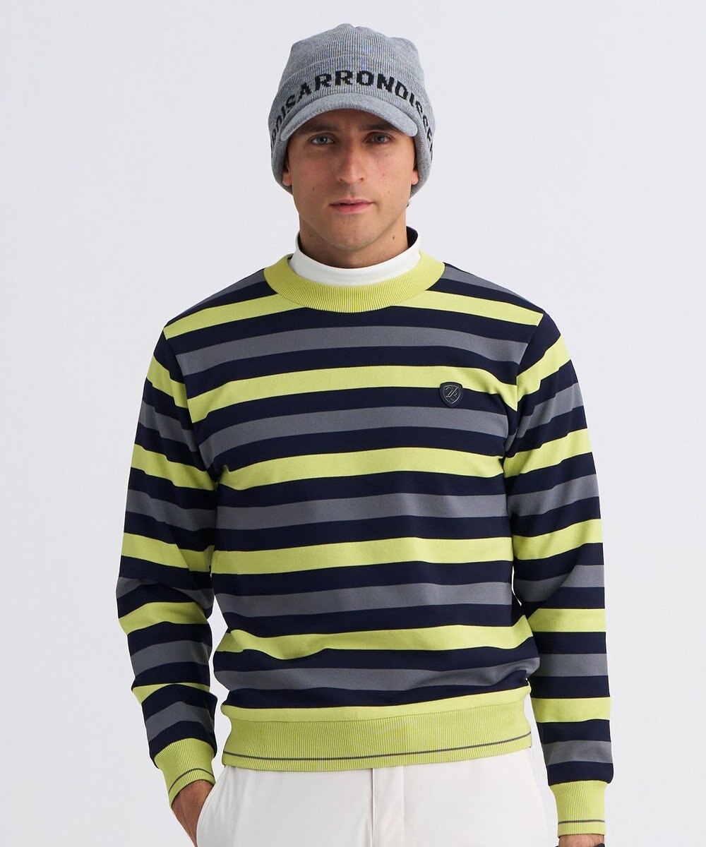 23区GOLF  【MEN】リバーシブルニット 防風裏地 2WAY 