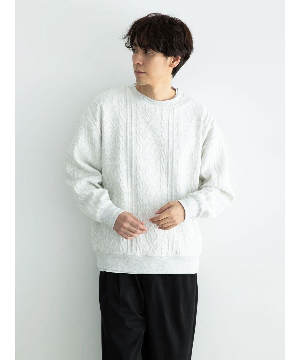 CRAFT STANDARD BOUTIQUE ケーブル柄カットプルオーバー2 