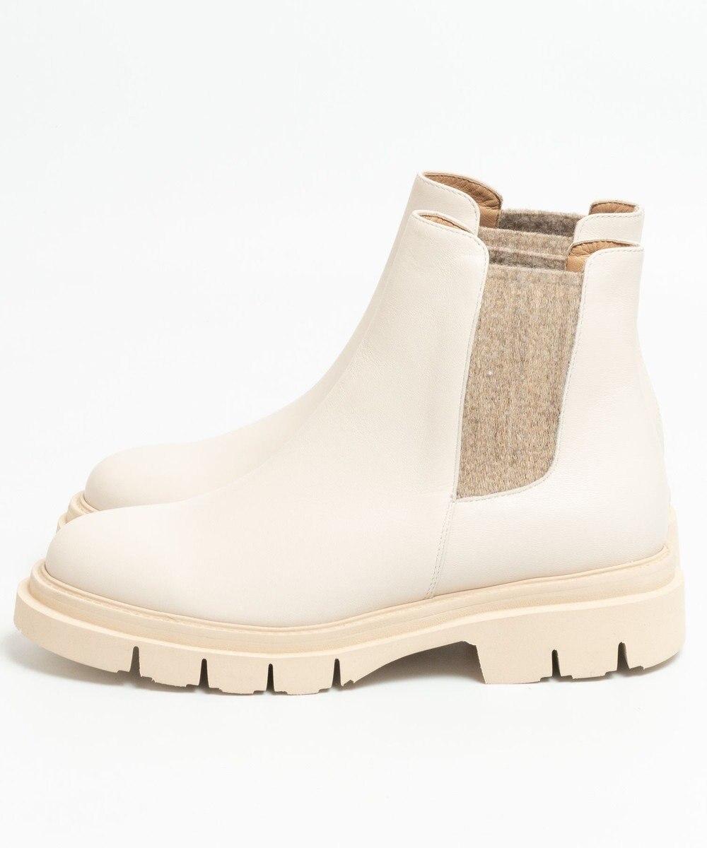 BONTRE 【LucaGrossi/ルカグロッシ】厚底サイドゴアショートブーツ 