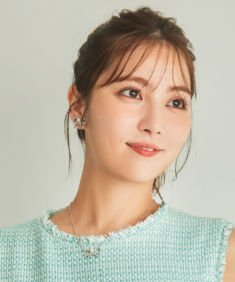 TOCCA GLITTER RIBBIN NECKLACE ネックレス 