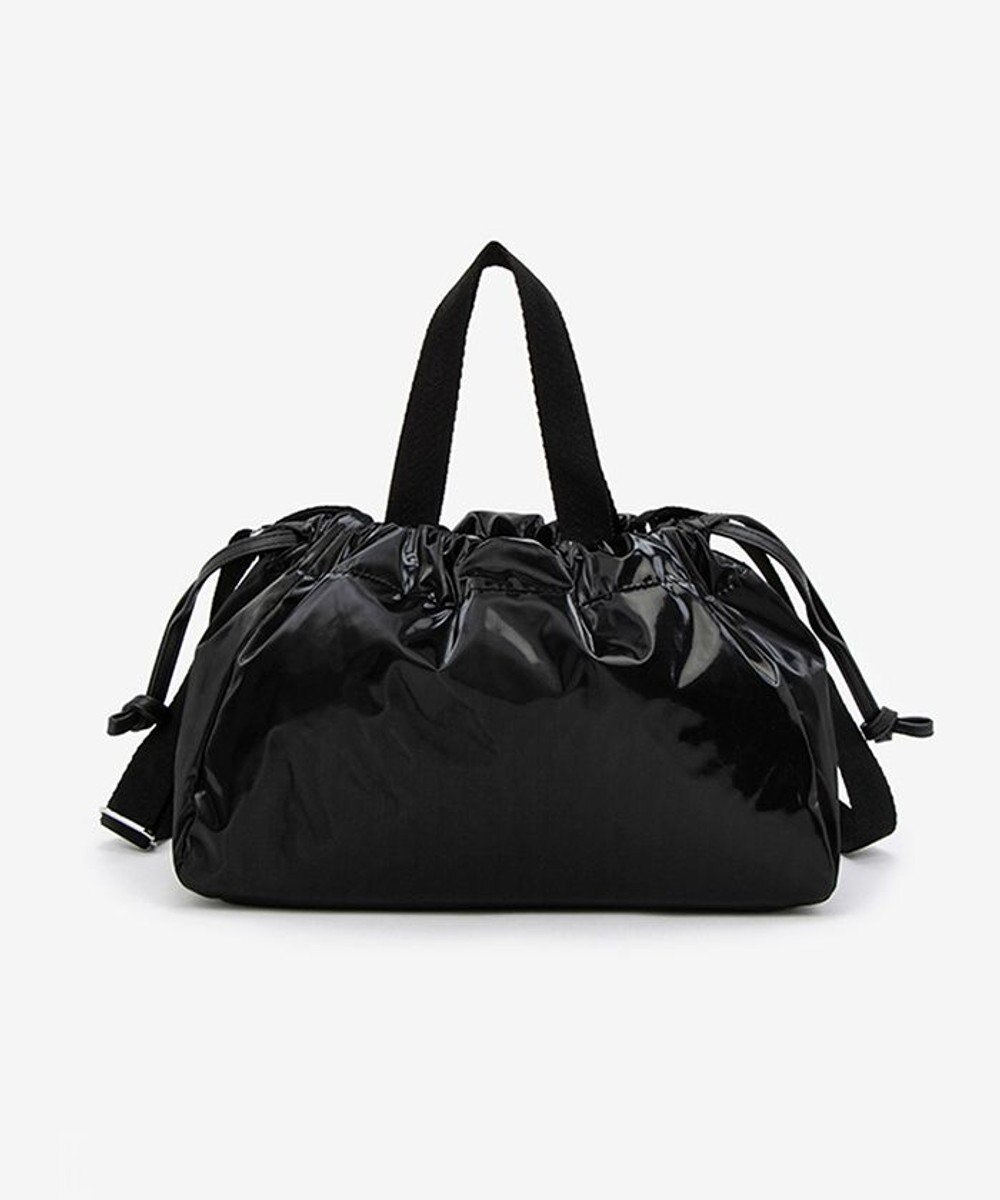 LeSportsac E/W CITY DRAWSTRING BAG??? /アップタウンブラックシャイン/ブラック 
