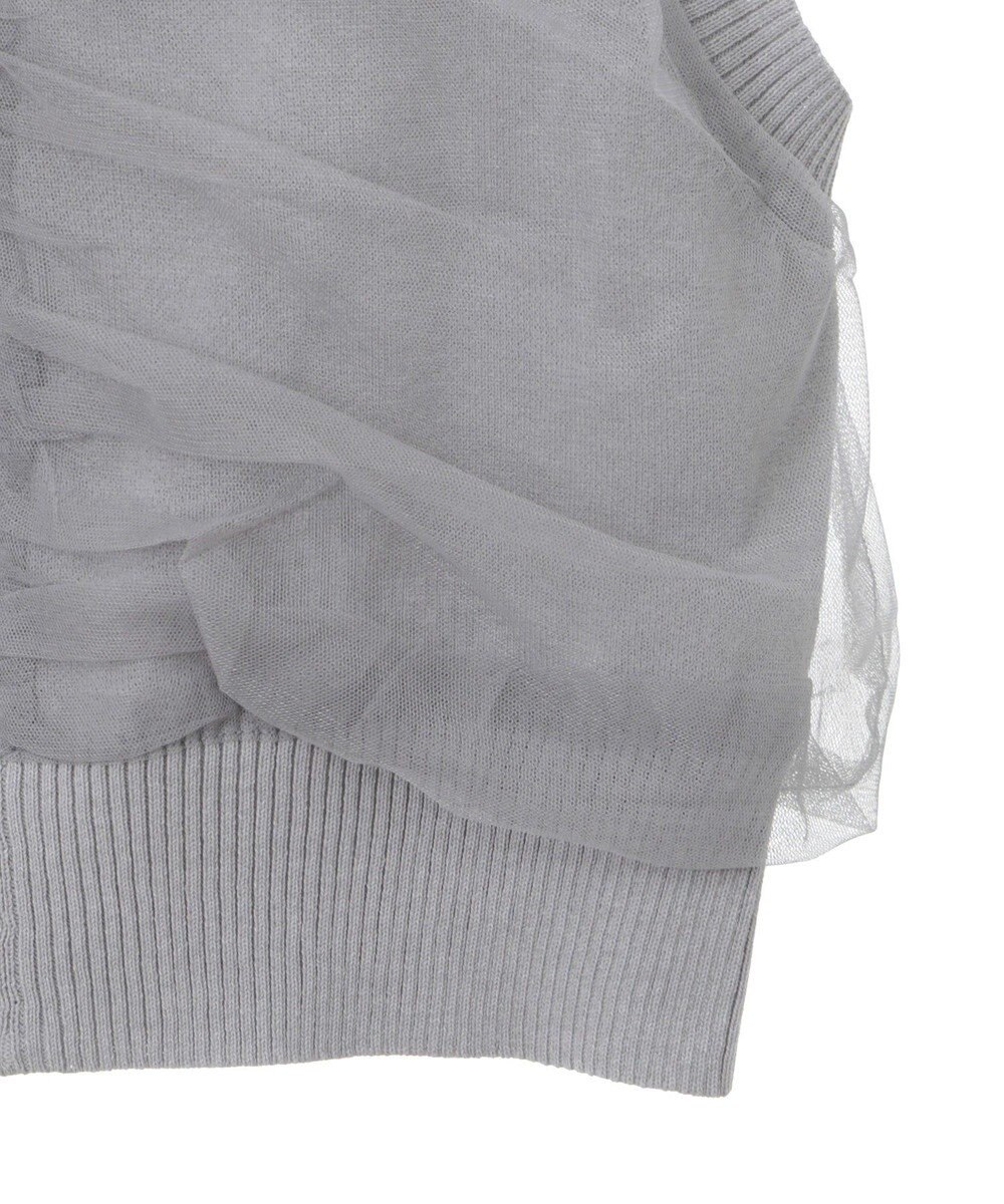 Green Parks チュールドッキングニットｚｉｐベスト 