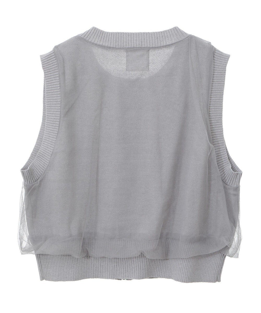 Green Parks チュールドッキングニットｚｉｐベスト 