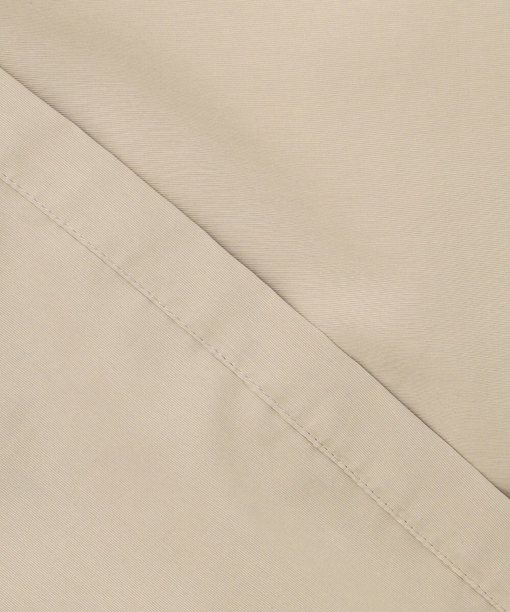 自由区 S 【撥水加工・洗える】コットンナイロンタッサーライナー付きスタンドカラー コート 