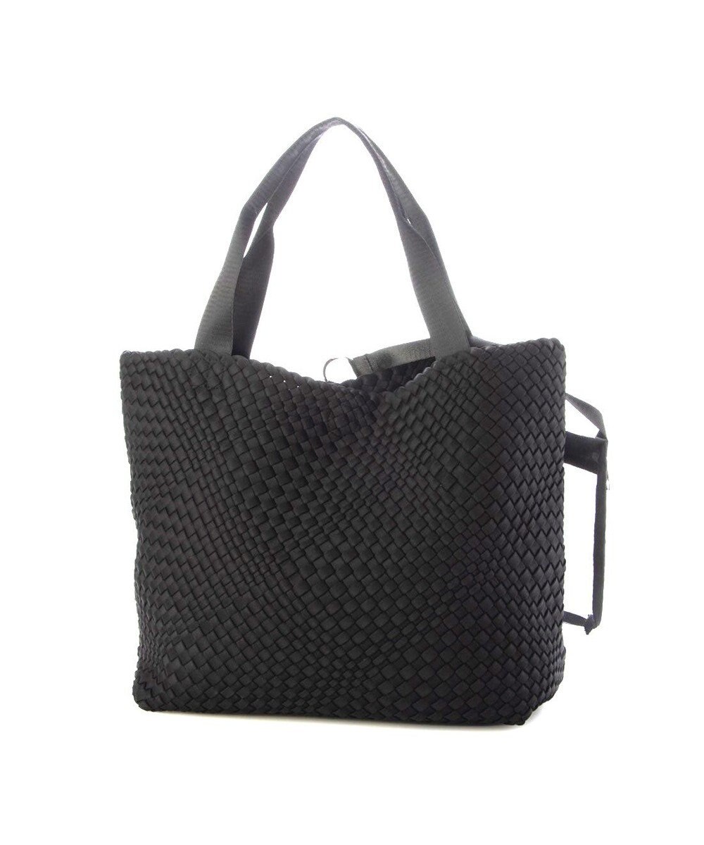 UNBILLION ポーチ付きネオプレーンメッシュビッグトートバッグ 