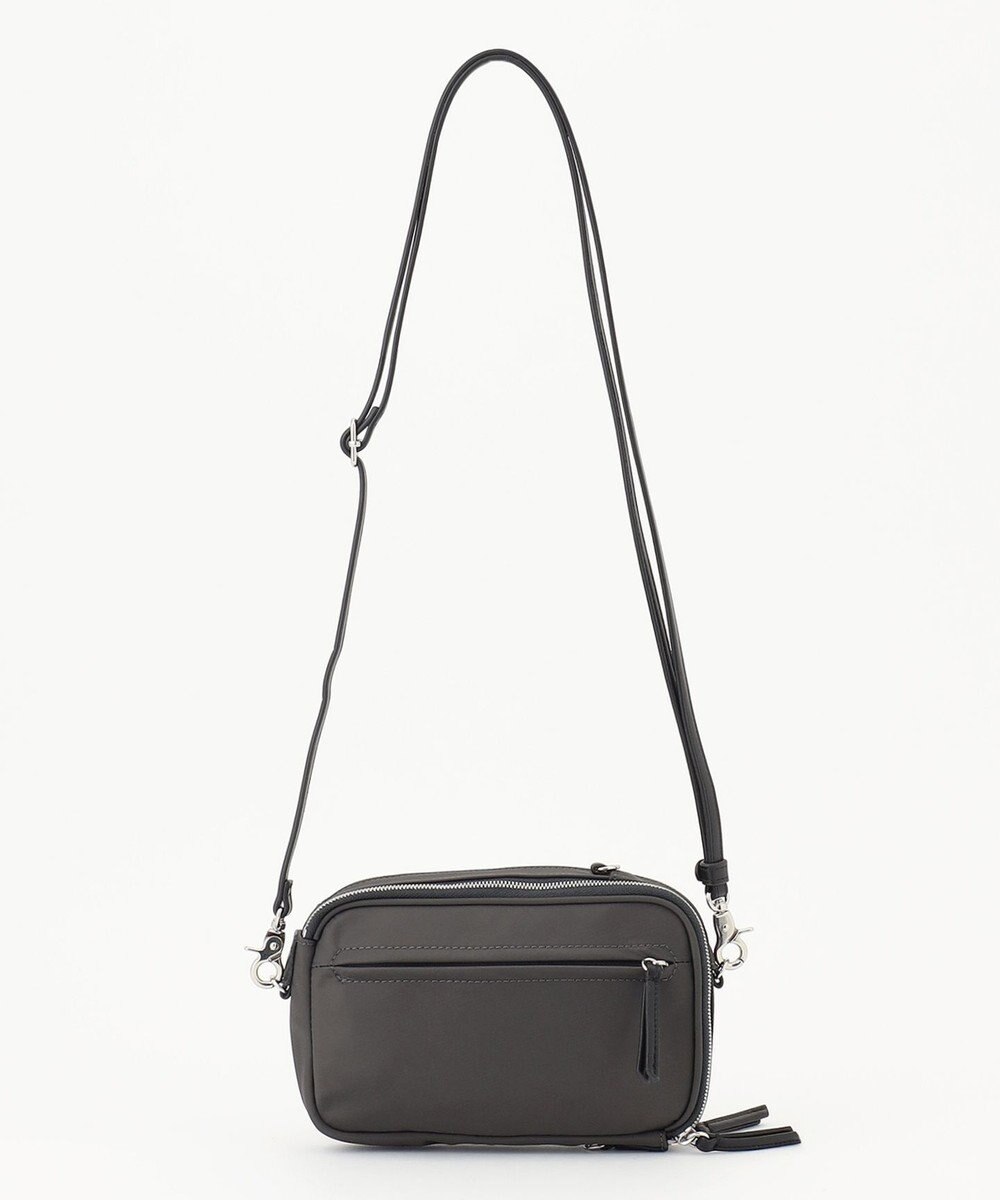 Y'SACCS ナイロン×リサイクルレザー　コンビマルチポシェット 