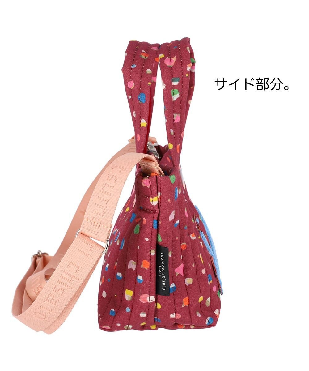 tsumori chisato CARRY きらネコてんてん ハンドバッグ 2way ショルダーバッグ 