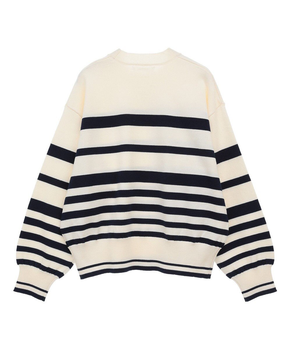 Green Parks スウェットライクニットプルオーバー 