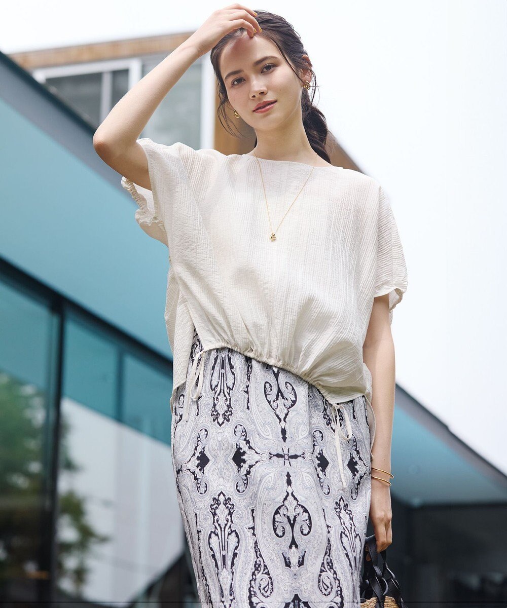 23区 【Oggi5月号掲載】メタルトップ ネックレス 