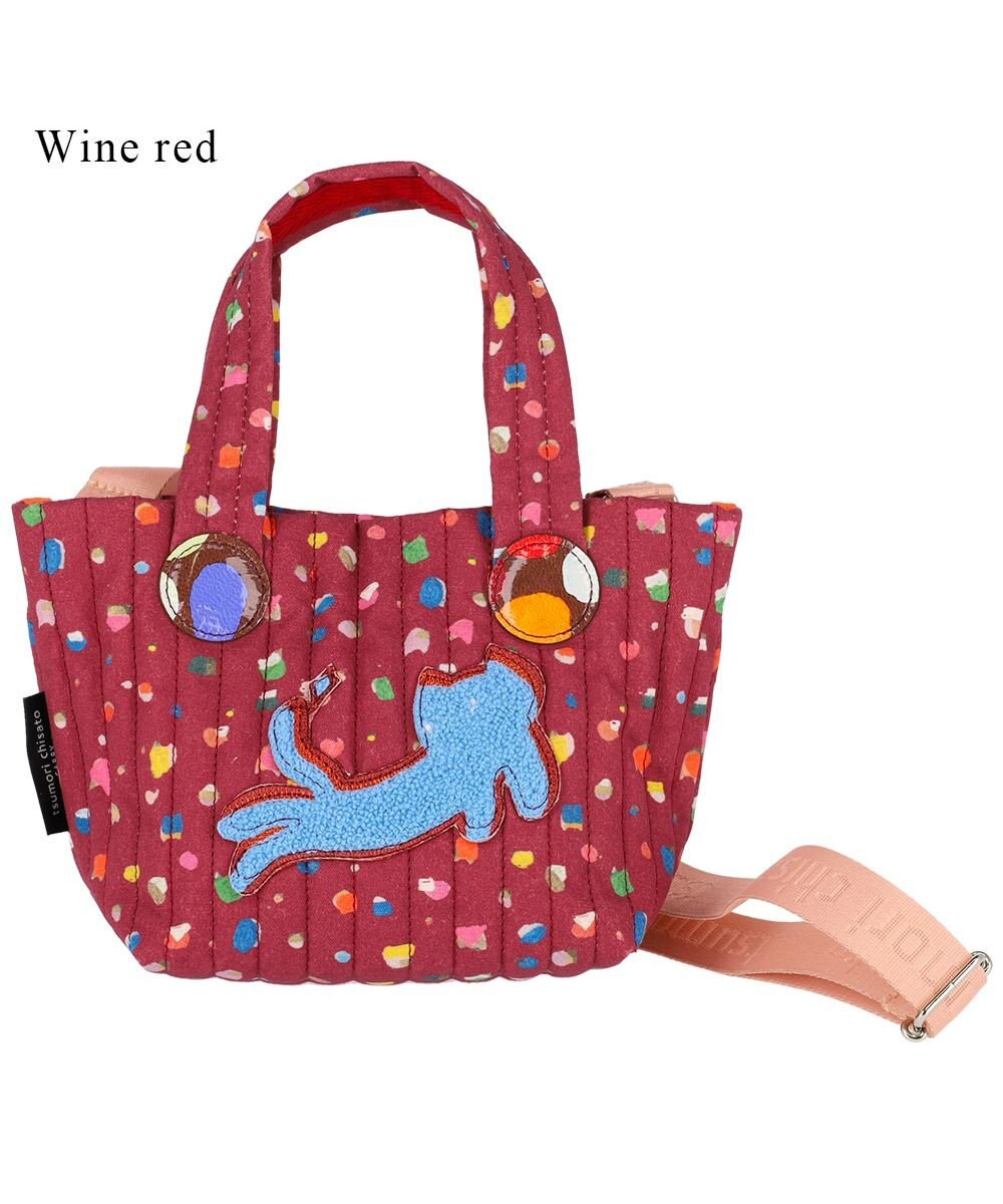 tsumori chisato CARRY きらネコてんてん ハンドバッグ 2way ショルダーバッグ 