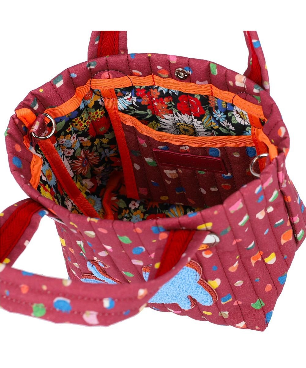 tsumori chisato CARRY きらネコてんてん ハンドバッグ 2way ショルダーバッグ 