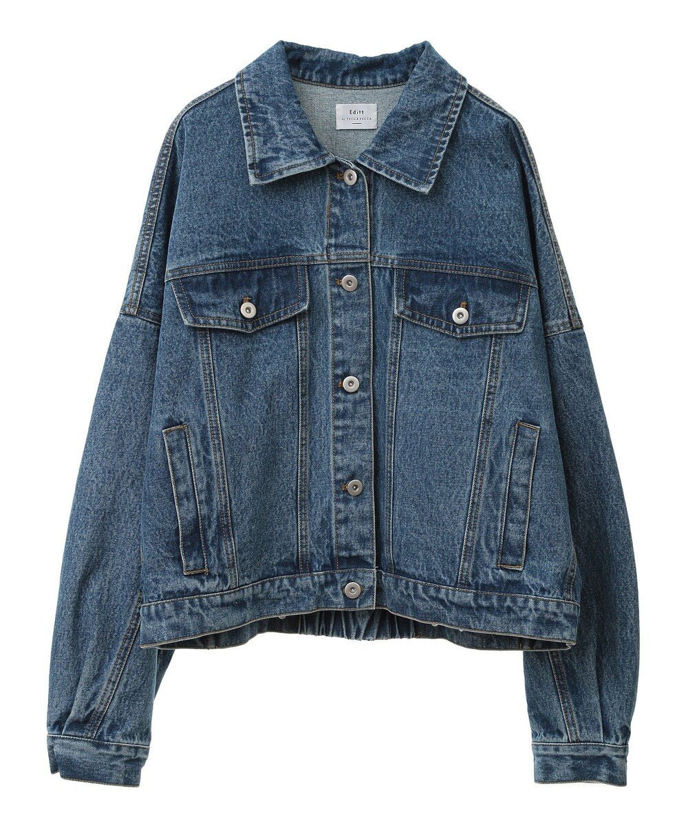 YECCA VECCA フリンジデニムジャケット 