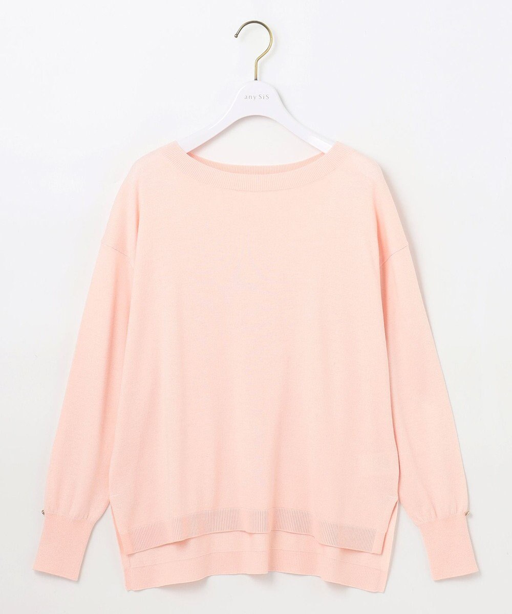 ANY SIS L 【洗える】カシミヤブレンド ニット 