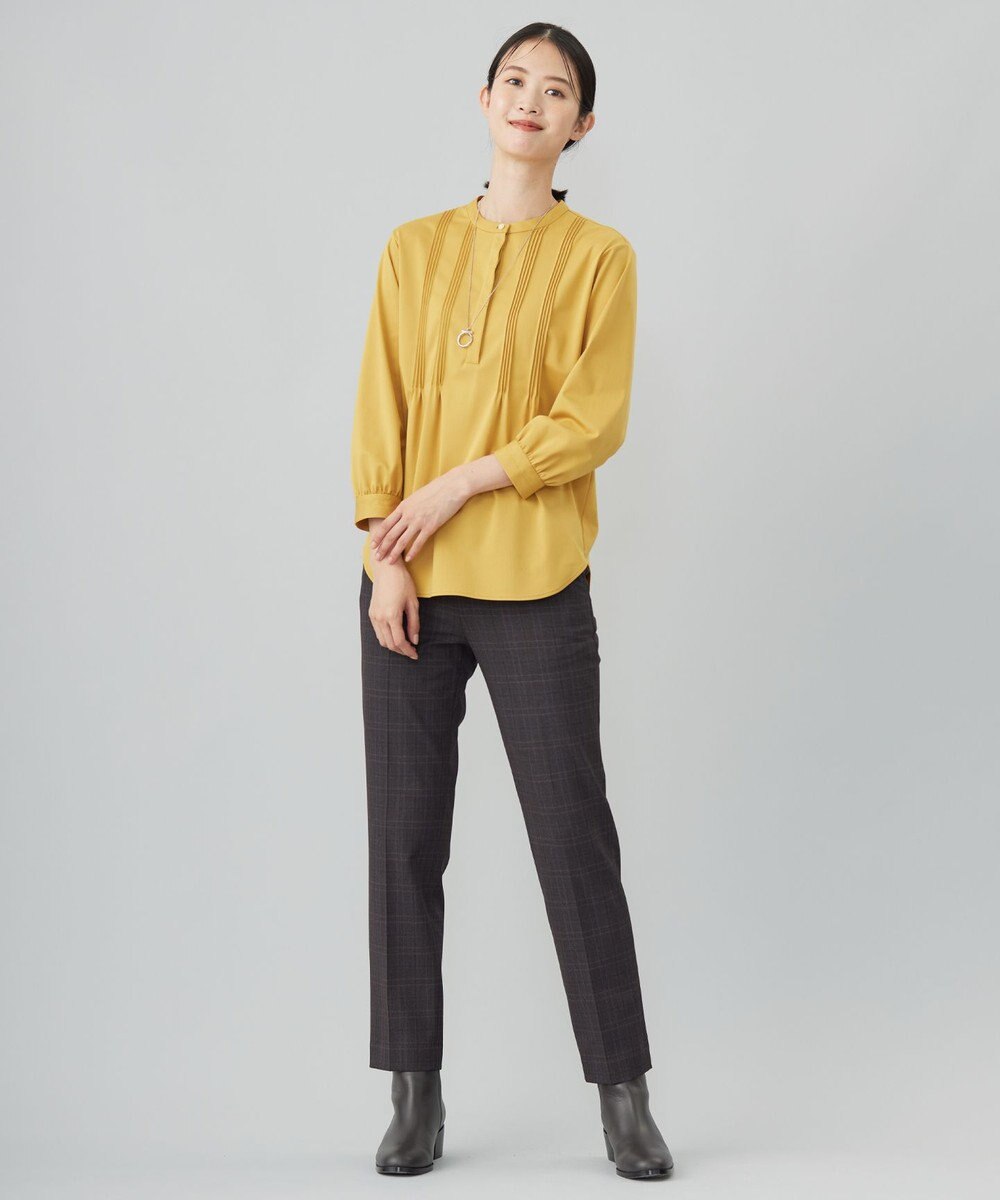 J.PRESS LADIES L トリコット ピンタック カットソー 