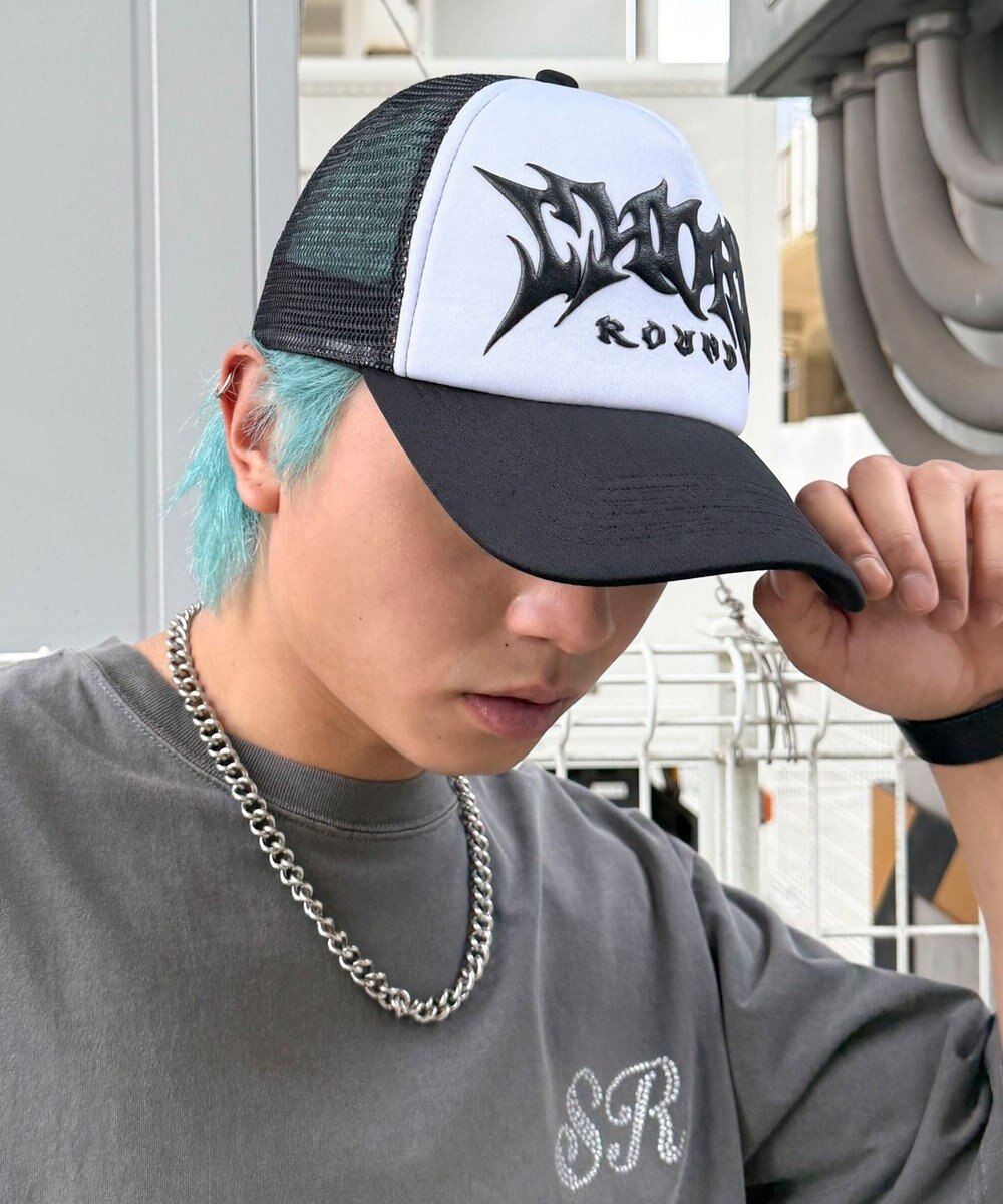 WEGO 【ユニセックス着用ITEM】3Dプリントメッシュキャップ 