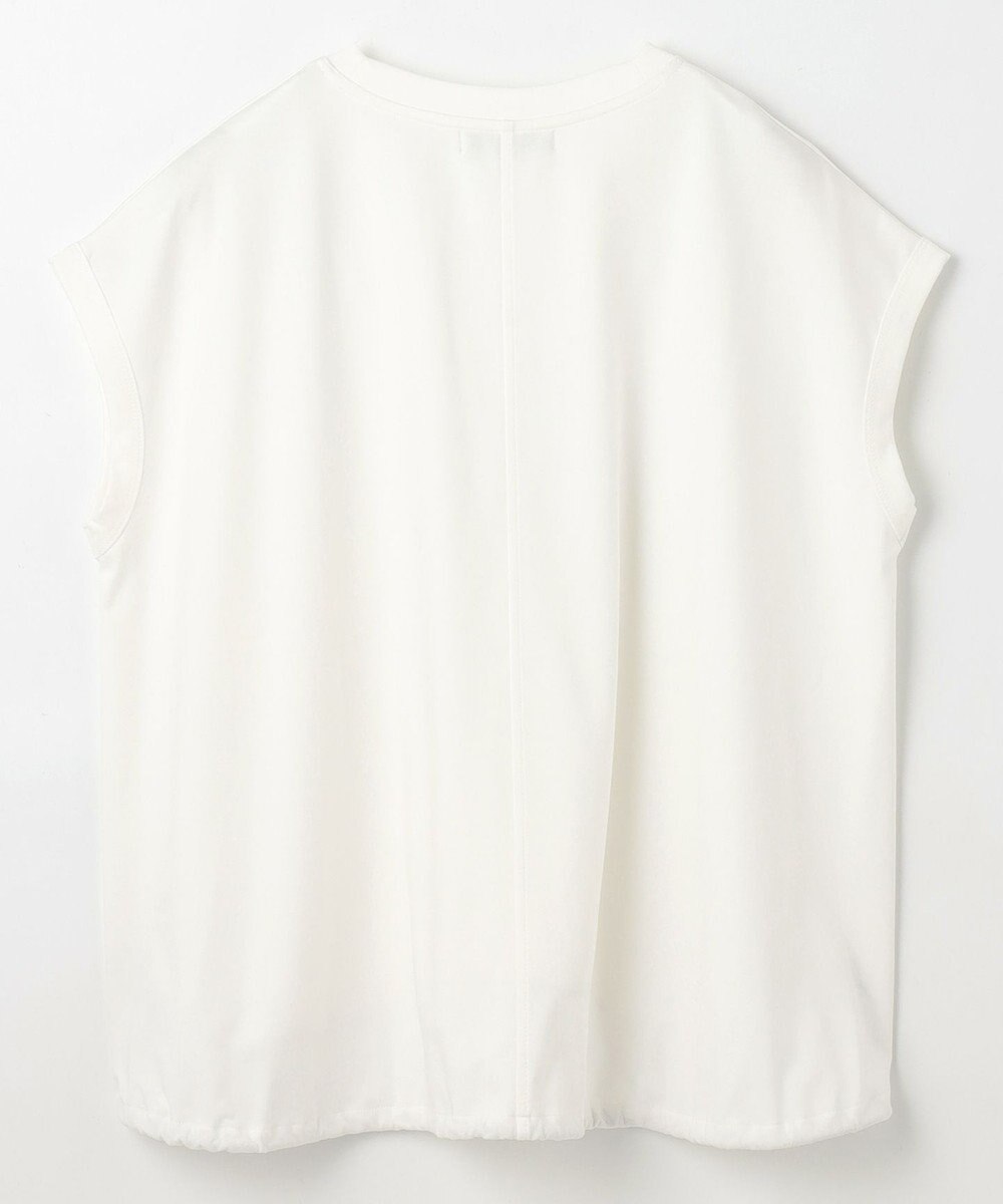 ANY L 【洗濯機可/UVケア】シルケットスムースドロストＴシャツ 