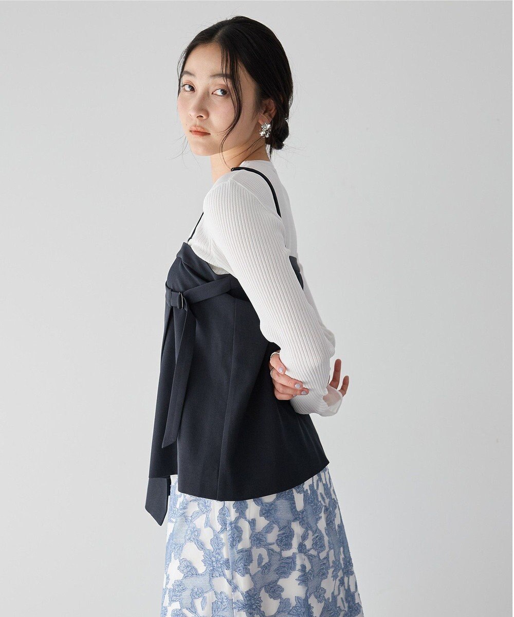 YECCA VECCA 2wayキャミソールビスチェ 