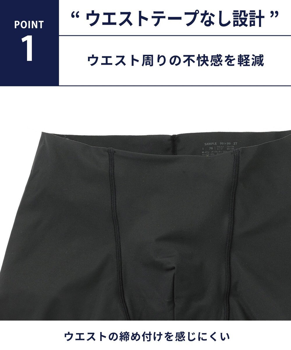 WACOAL MEN ボクサーパンツ　【NUDYZ】　ウエストテープがない解放感。　EIGHT WAYストレッチ　ローライズ　前閉じ　/ブロス　GT3100 