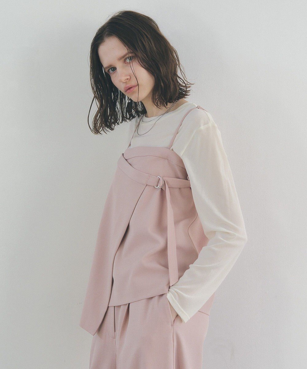 YECCA VECCA 2wayキャミソールビスチェ 