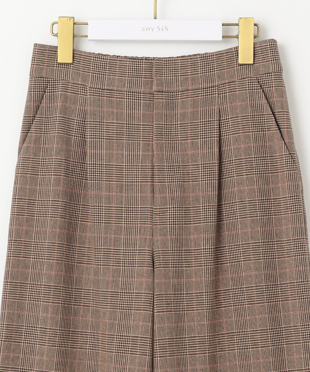 ANY SIS 【シリーズ累計7万本突破！】サーモ2WAYストレッチ ワンタック ワイドパンツ 