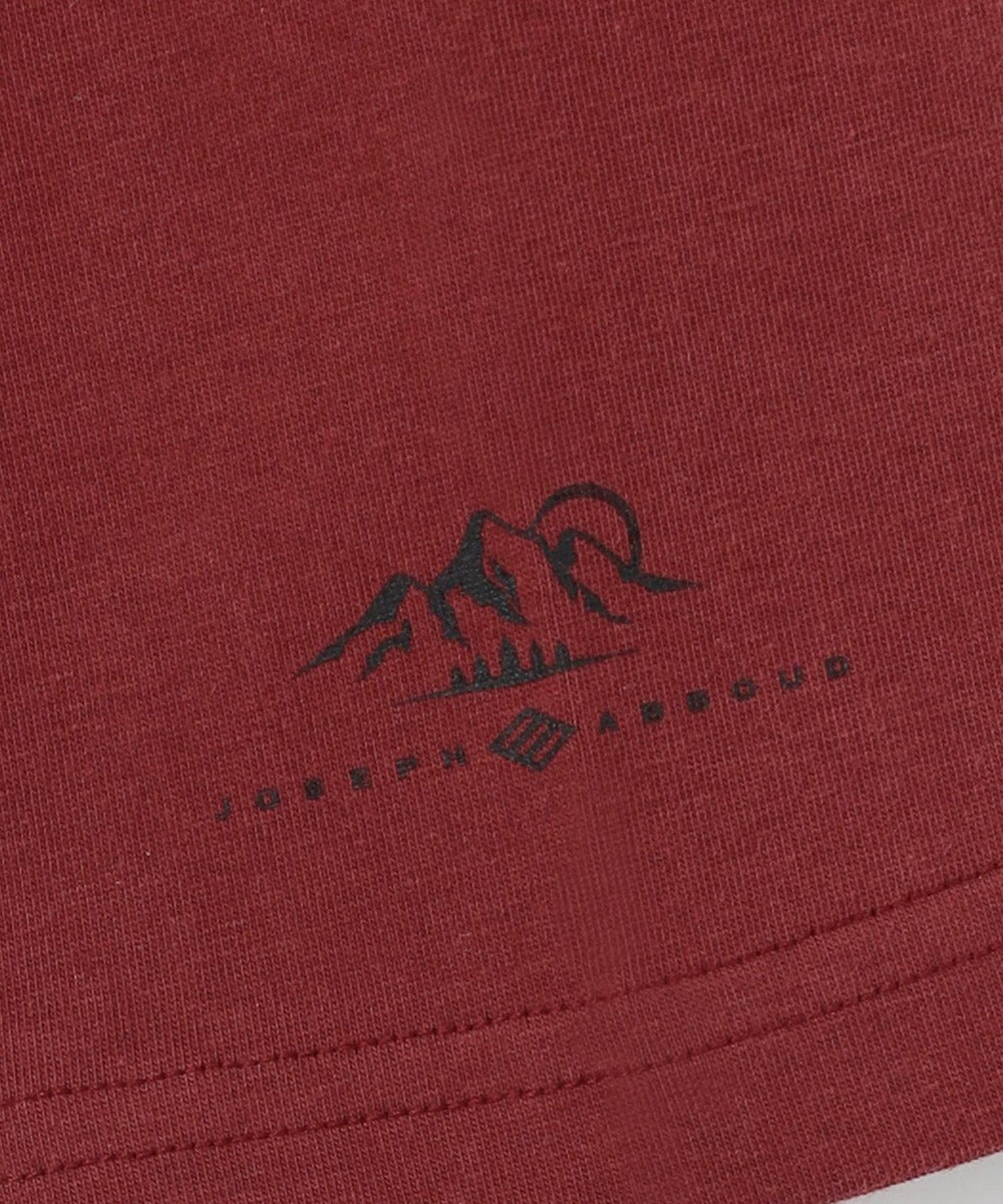 JOSEPH ABBOUD MOUNTAIN 【JAPANファブリック/吸水速乾】プレーティング天竺アウトドア Tシャツ 
