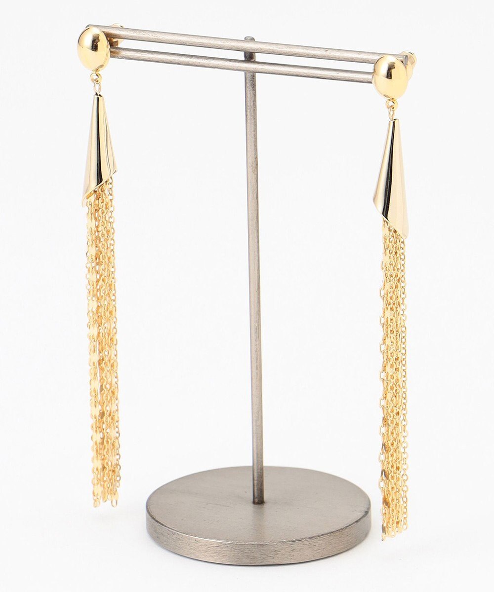 GRACE CONTINENTAL チェーンタッセルピアス 