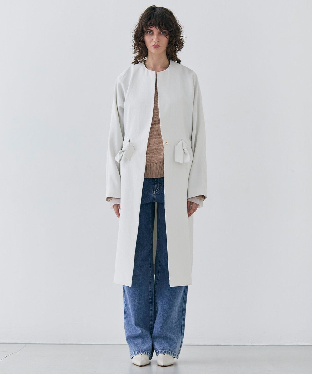 BEIGE， 【洗える・CLUEL 4月号掲載】COMFREY / オーガニックコットンクルーネックニット 