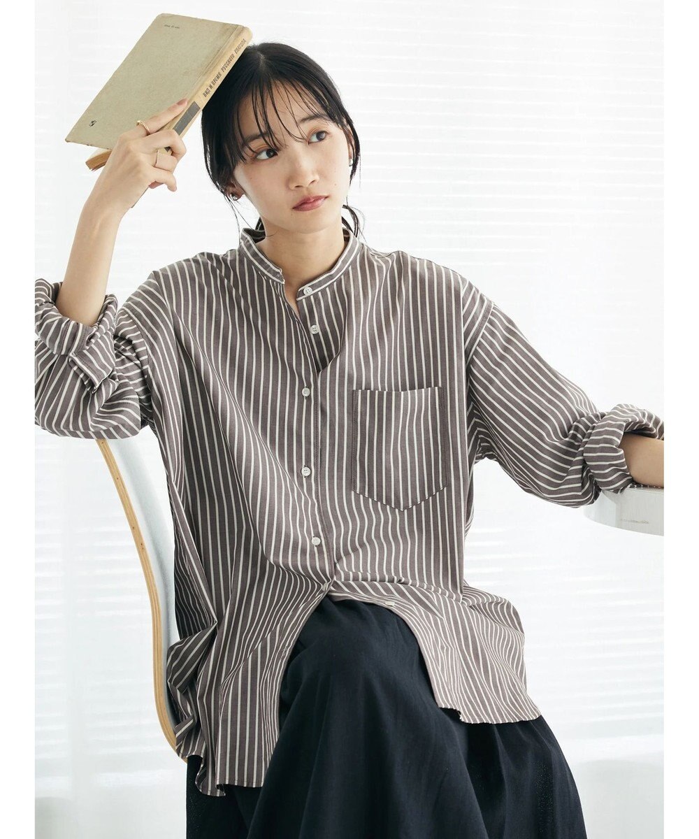 CRAFT STANDARD BOUTIQUE バンドカラーシャツ 