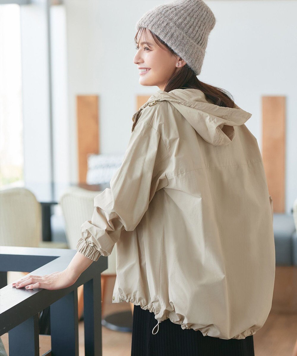 Tiaclasse 【新色追加・洗える】撥水ドロストマウンテンパーカー 