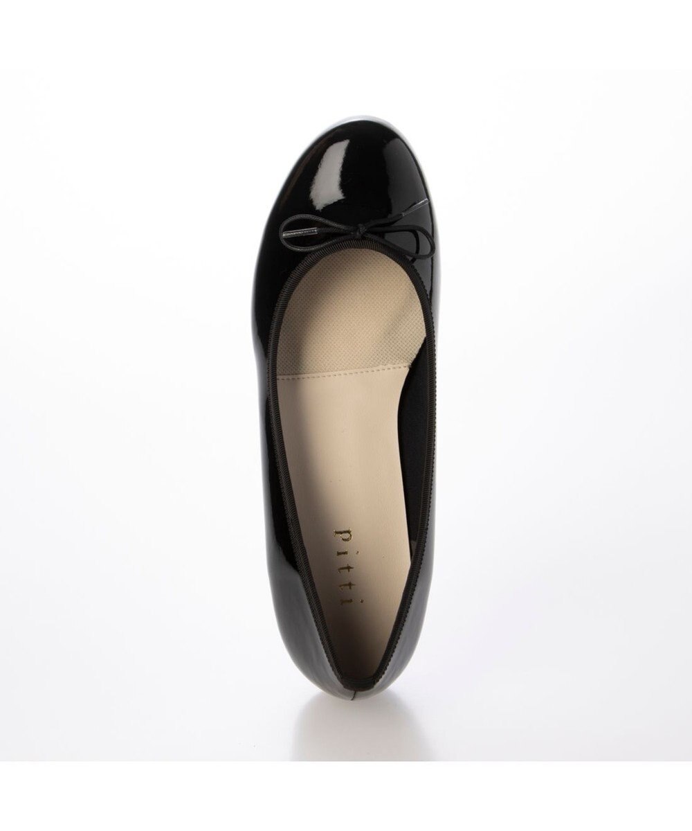 ing <Pitti>【WEB限定】ラウンドトゥレインバレエシューズ 