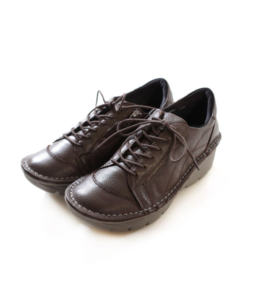 Pointer 本革超軽量レースアップスニーカー 
