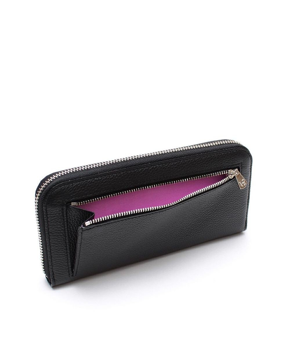 A.D.M.J. 【牛革】モーツァルト クリスタルソーイング ラウンドウォレット 