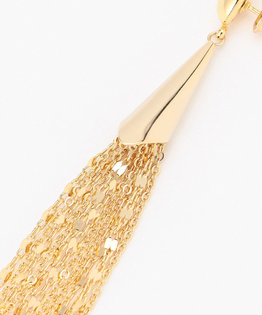 GRACE CONTINENTAL チェーンタッセルピアス 