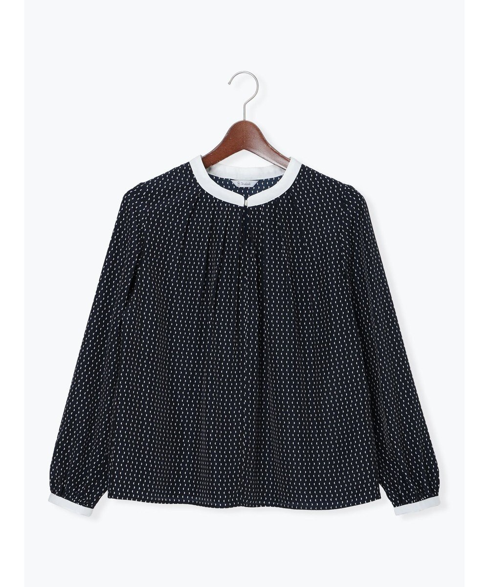 Te chichi スクエアチャームフロントタックブラウス 