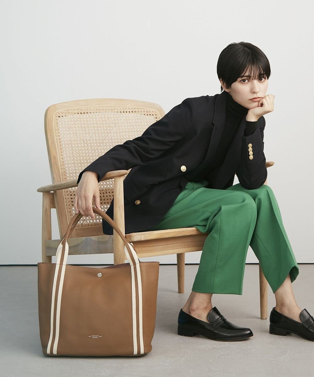 TOPKAPI 【TREASURE TOPKAPI】ソフトシュリンク テープコンビ A4 トート バッグ 
