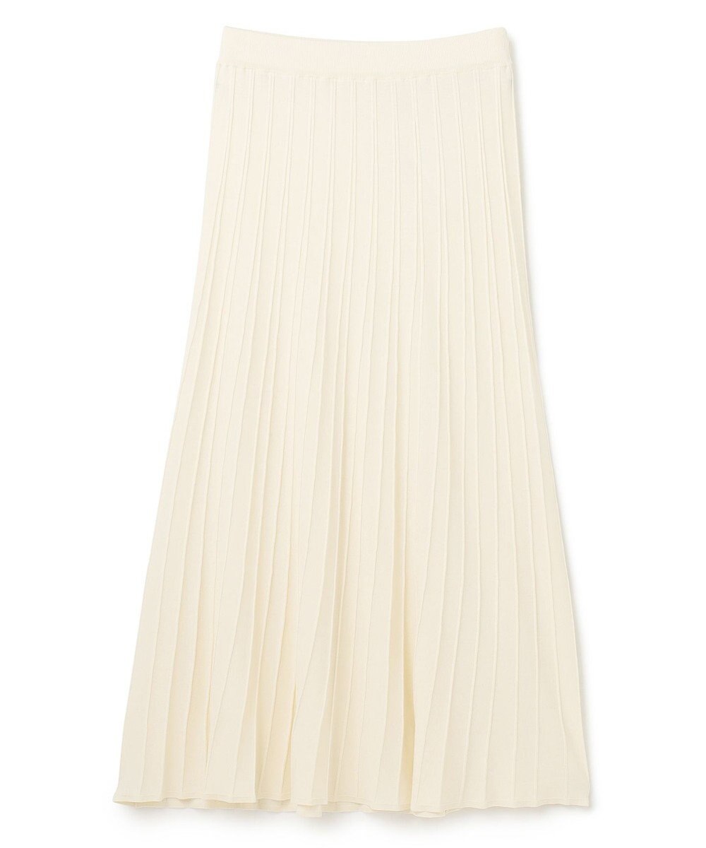 BEIGE， 【WEB限定】 MONSTERA / ニットスカート 