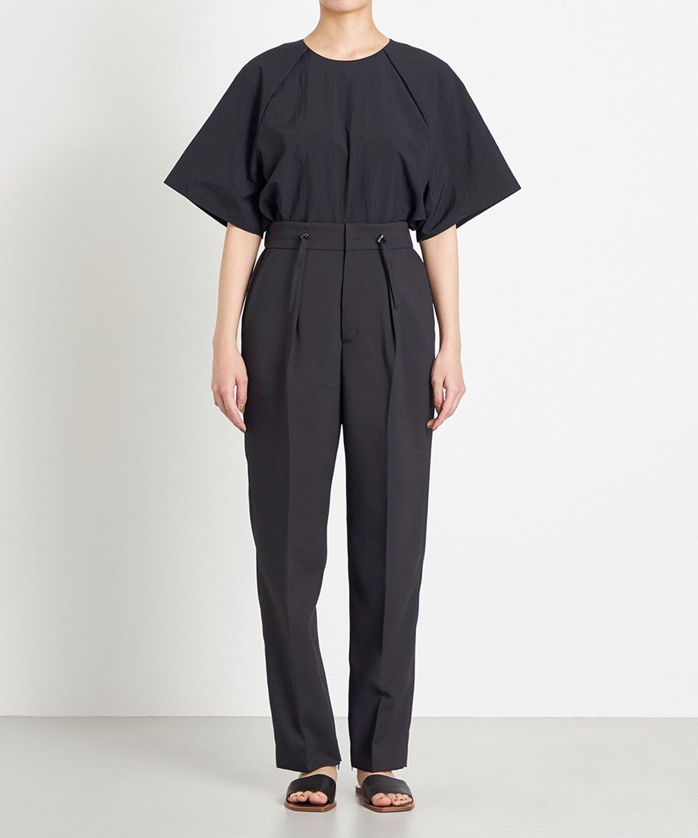 NAVE 【ReNAVE　撥水機能・UVカット・透湿・接触冷感・洗える】ナイロンタスランシャツブラウス 