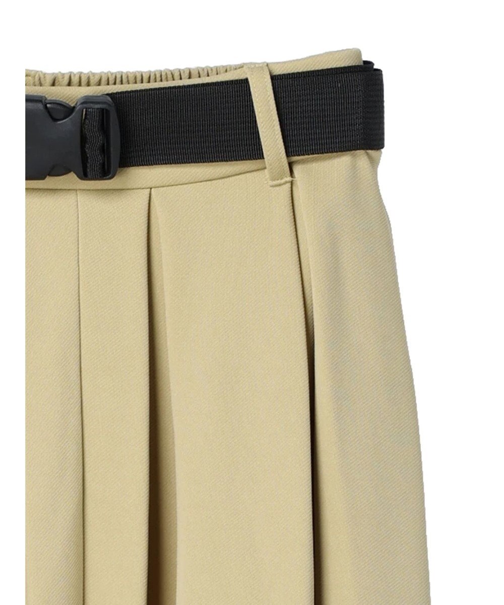 Green Parks ・ｎｏｖｅｍ９　ガチャベルト付フレアスカート 