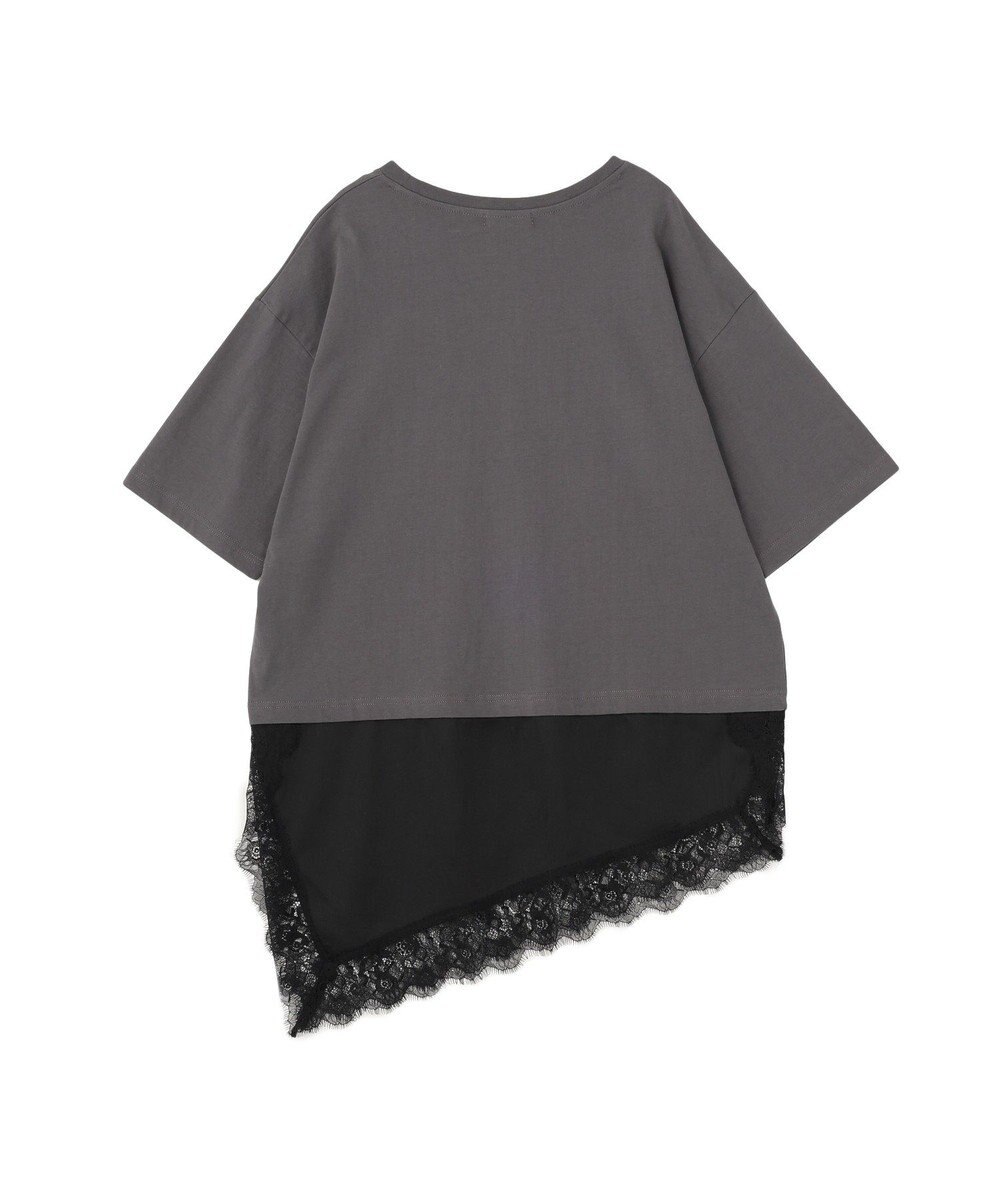 Green Parks レースドッキングＴシャツ 