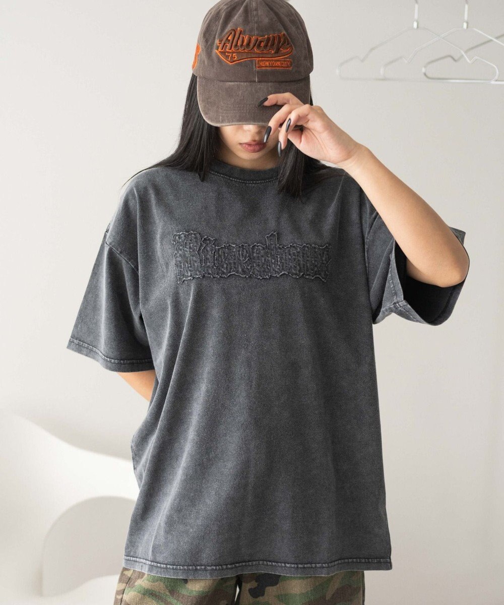 WEGO ヴィンテージウォッシュグラフィックビッグT 