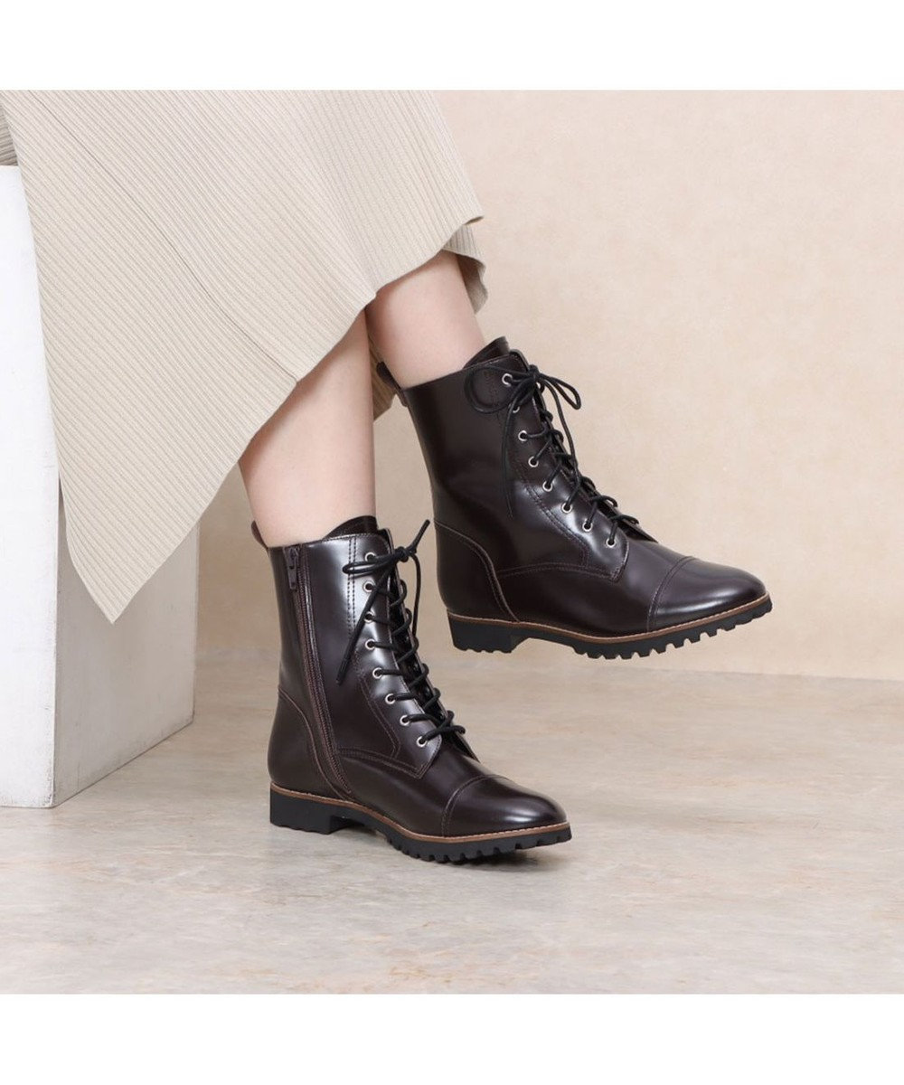 靴【101】レディース　BO  BOOTS  スウェード本革ブーツ　24cm U6