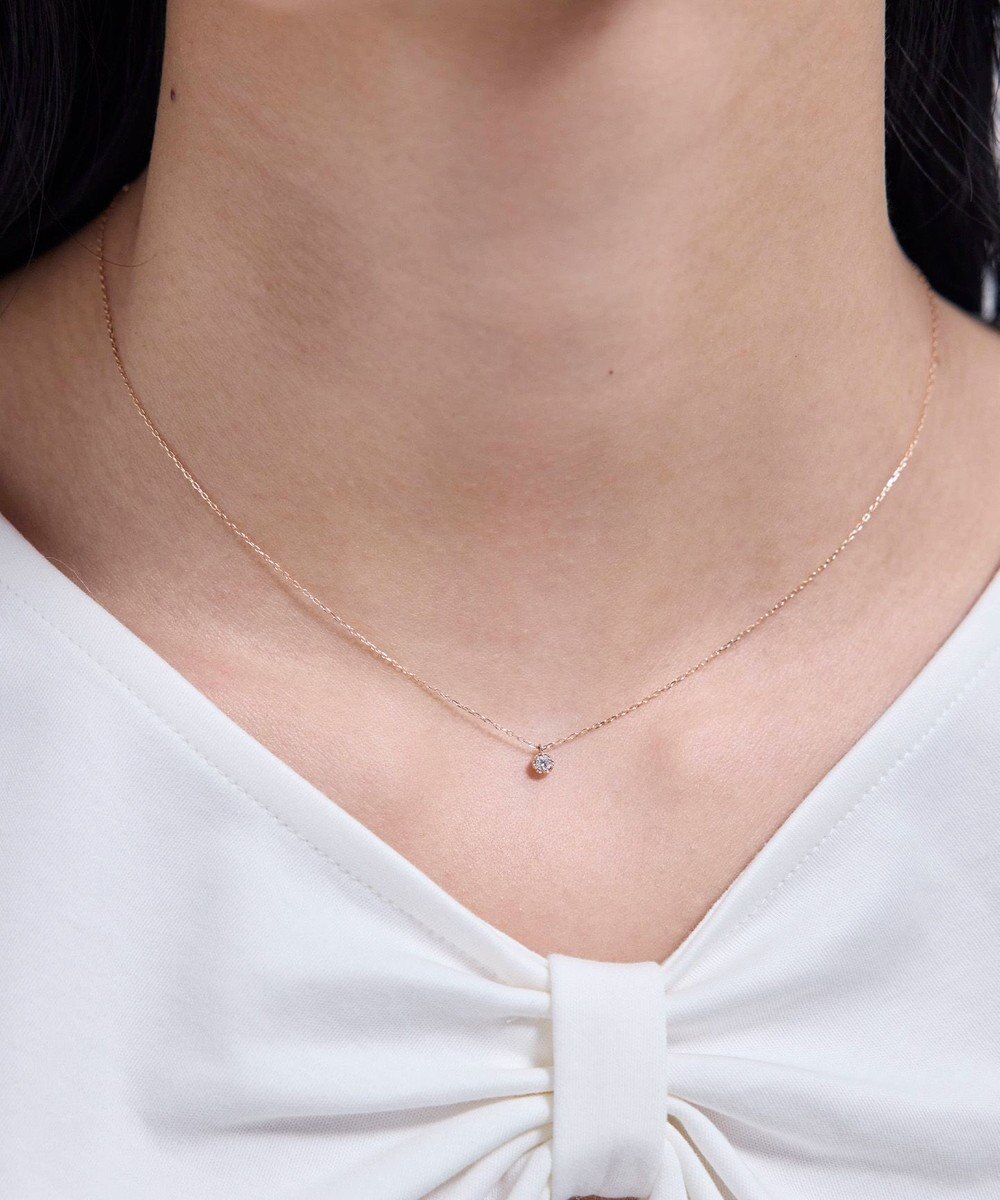 TOCCA 【WEB限定】FLORA K18 DIAMOND NECKLACE K18 ダイヤモンド ネックレス 