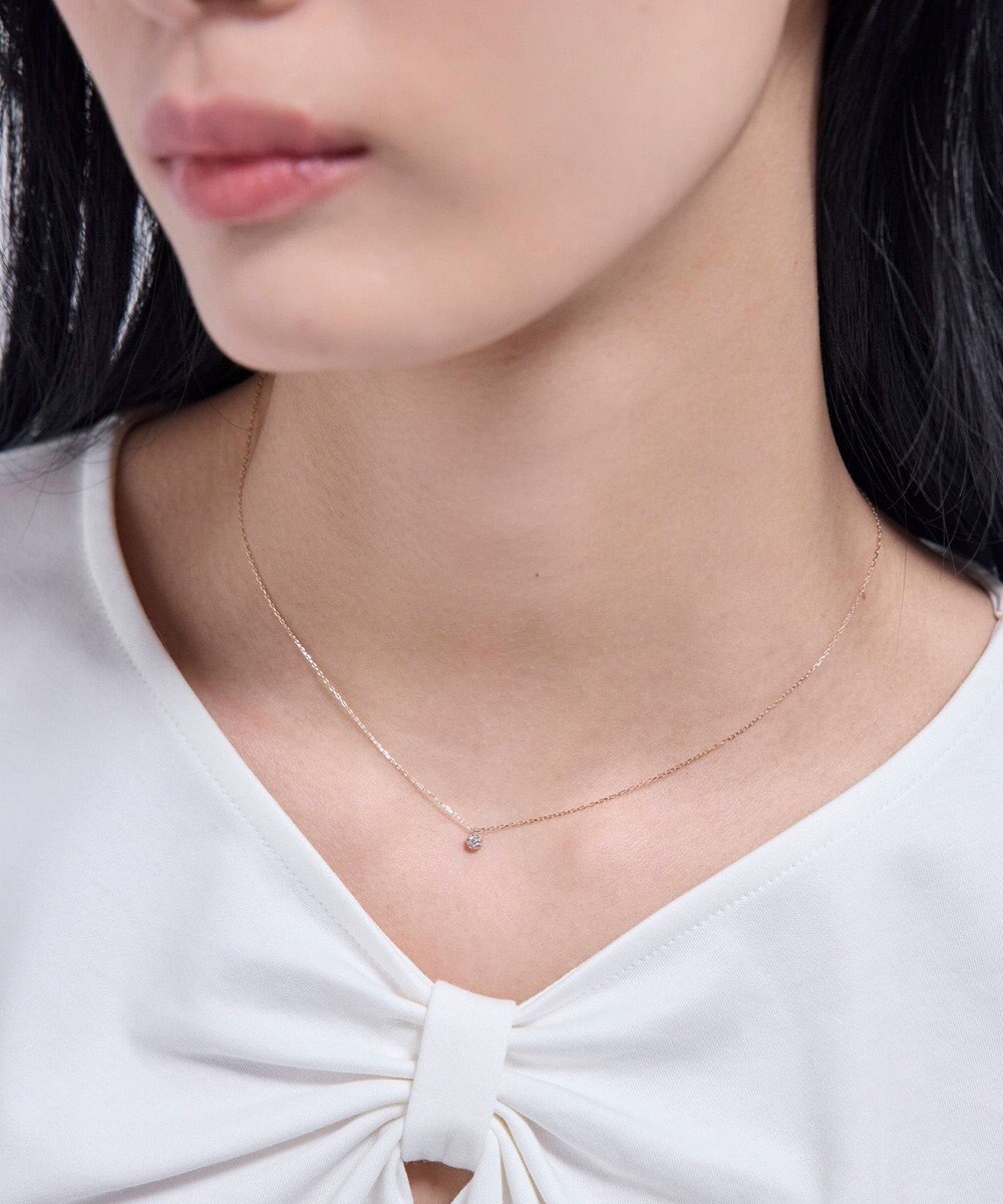 TOCCA 【WEB限定】FLORA K18 DIAMOND NECKLACE K18 ダイヤモンド ネックレス 