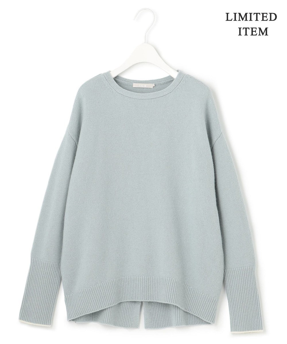 ICB L 【WEB限定】ファインメリノバルキー プルオーバー 