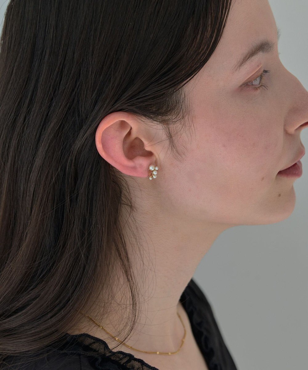 Phoebe 【痛くないシリーズ/金属アレルギー対応】クラスパールライトフィットイヤリング 