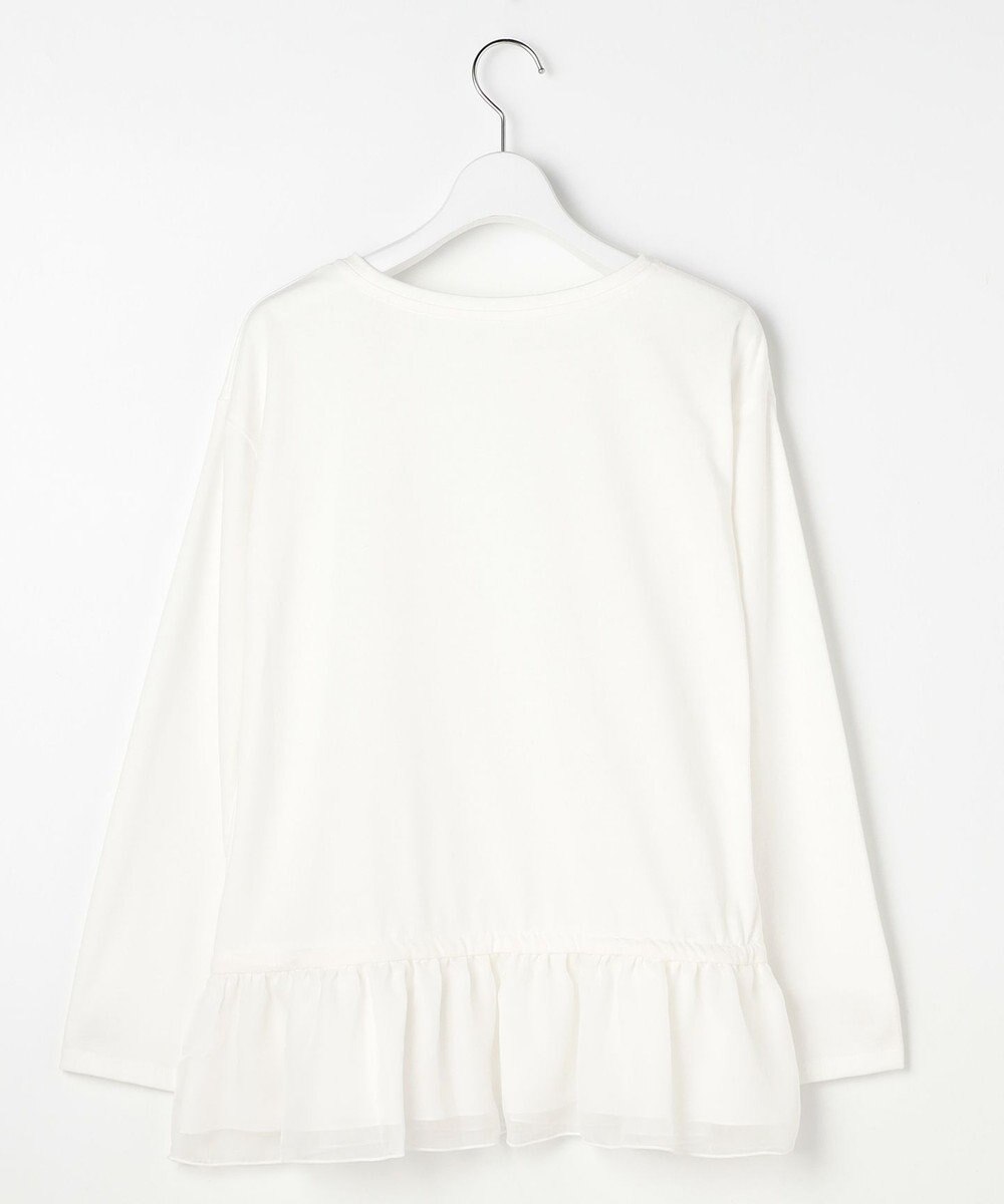 Feroux フリルぺプラム カットソー 