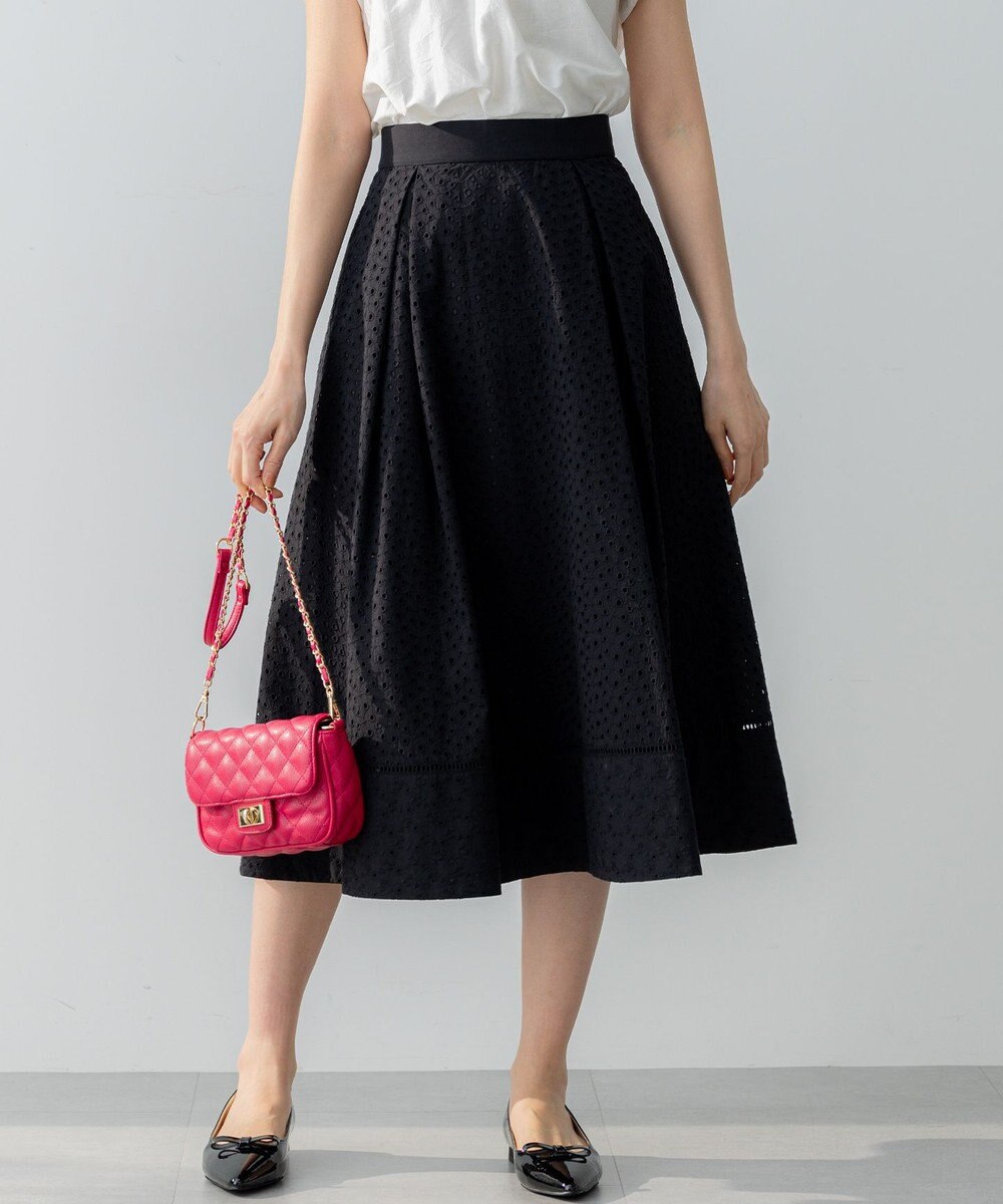 組曲 S エンブロイダリーレース スカート 