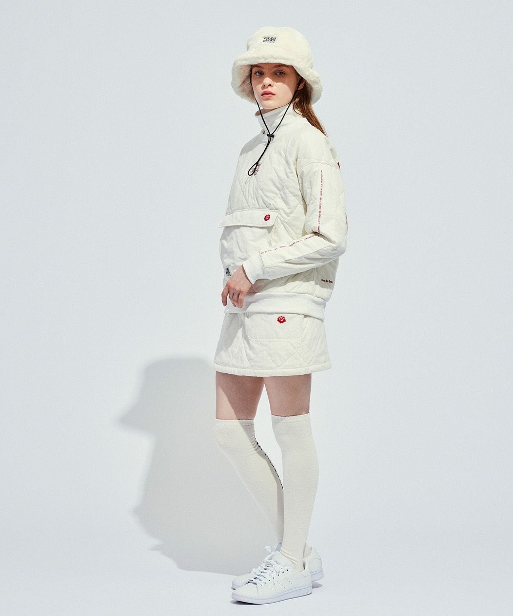 PW CIRCULUS 【裏地付き/防寒】【WOMEN】キルティングスカート 