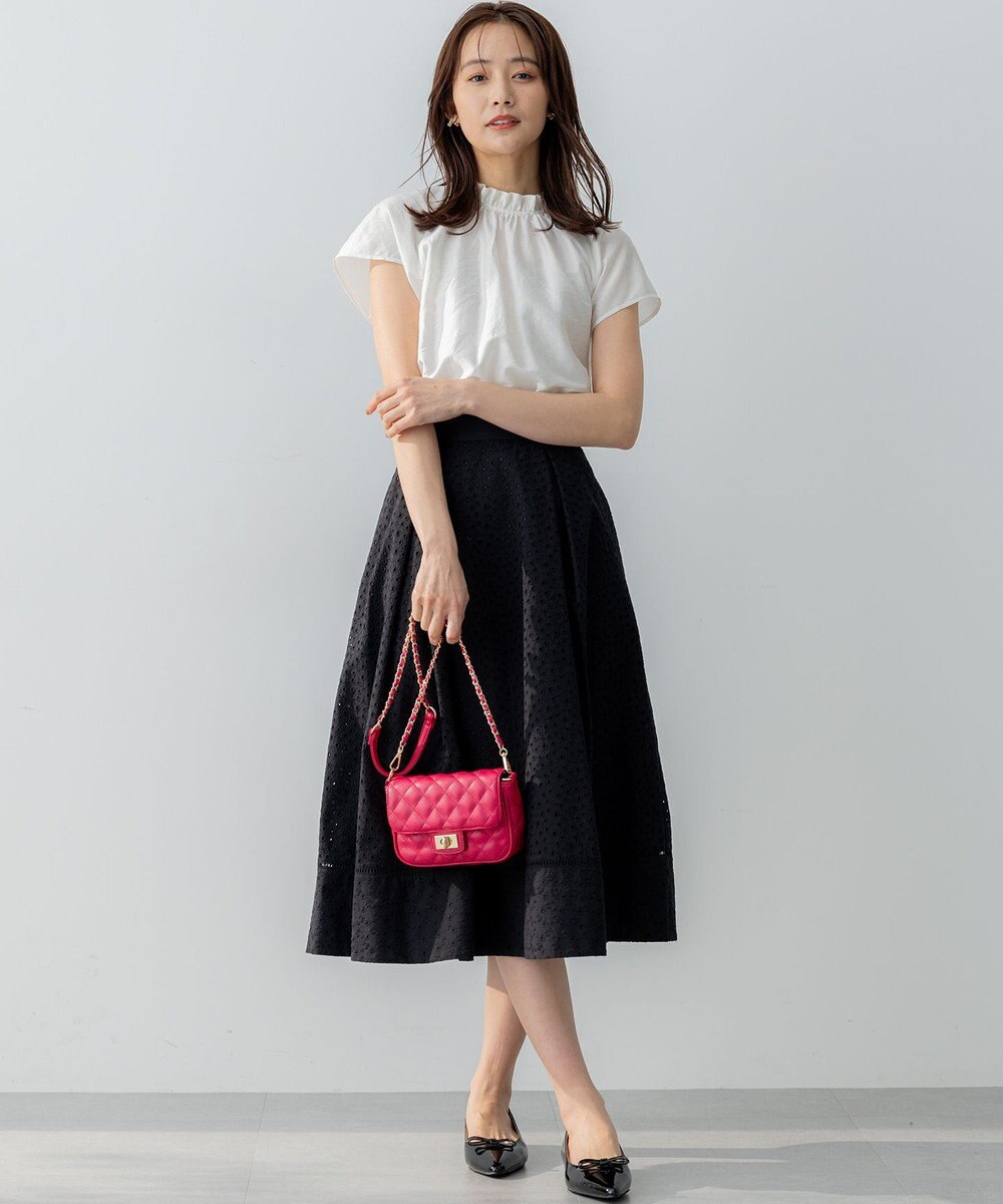 組曲 S エンブロイダリーレース スカート 