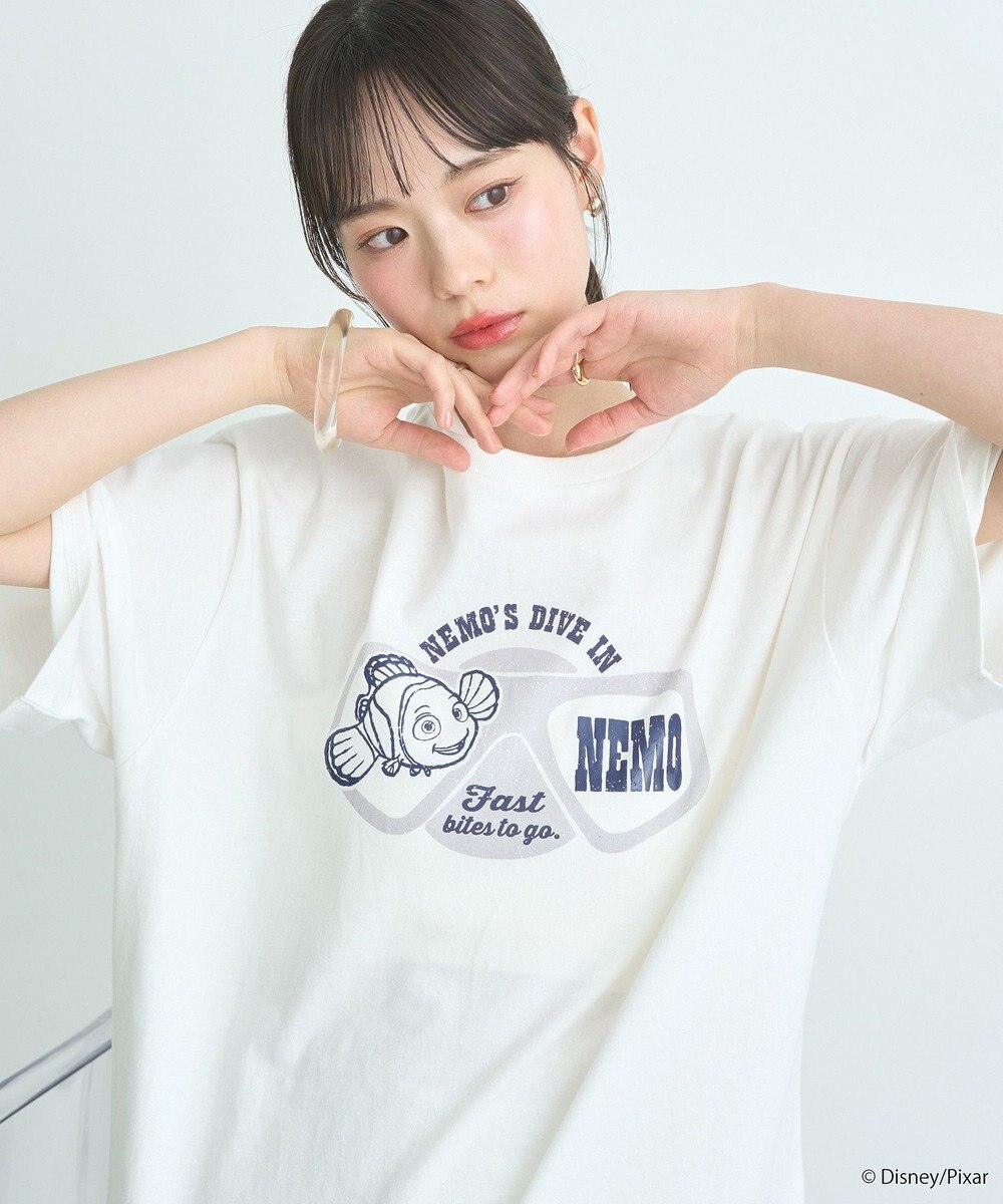 earth music&ecology Ｆｉｎｄｉｎｇ　Ｎｅｍｏ／シリコンプリントＴシャツ 